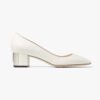 Jimmy Choo Women Rydea Pump 45 Latte Nappa Leather Pumps