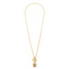 Loewe Women Anagram Pendant in Sterling Silver