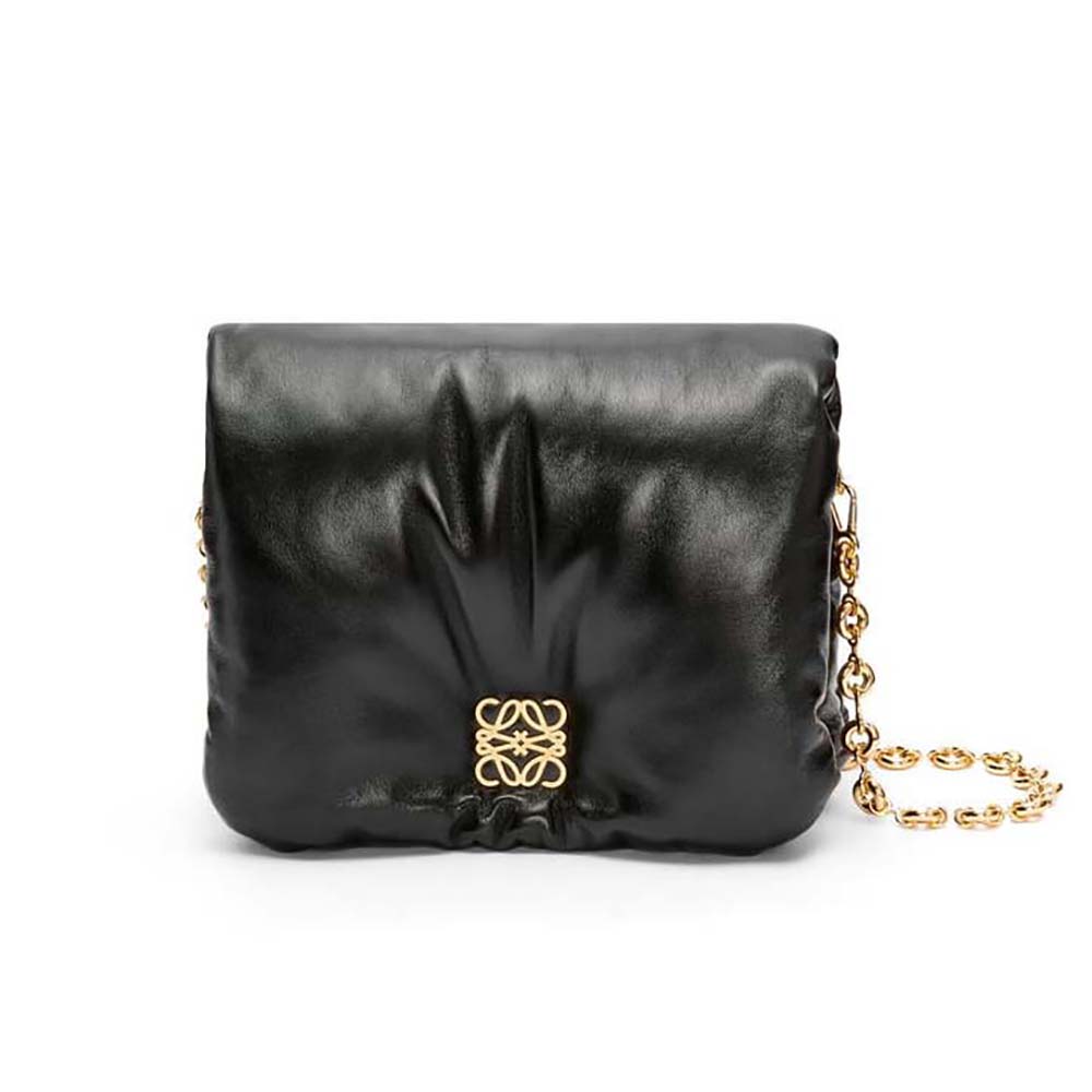 Puffer Goya bag in shiny nappa lambskin