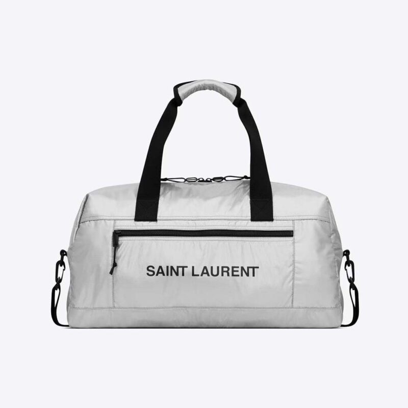 Saint Laurent YSL Men Nuxx Crossbody Bag in Nylon-Black