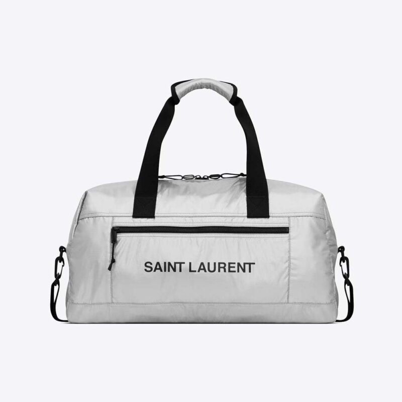 Saint Laurent YSL Men Nuxx Crossbody Bag in NylonBlack