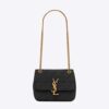 Saint Laurent YSL Women Jamie Mini Chain Bag Carré Rive Gauche in Jersey 12 Saint Laurent YSL Women Jamie Mini Chain Bag Carré Rive Gauche in Jersey