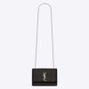 Saint Laurent YSL Women Kate Small Chain Bag in Velvet and Rhinestones