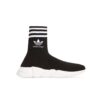 Balenciaga Unisex Adidas Speed Sneaker in Black Knit and White Sole Unit is Done in Collaboration with Adidas 12 Balenciaga Unisex adidas Speed Sneaker in Black Knit and White Sole Unit is Done in Collaboration with Adidas