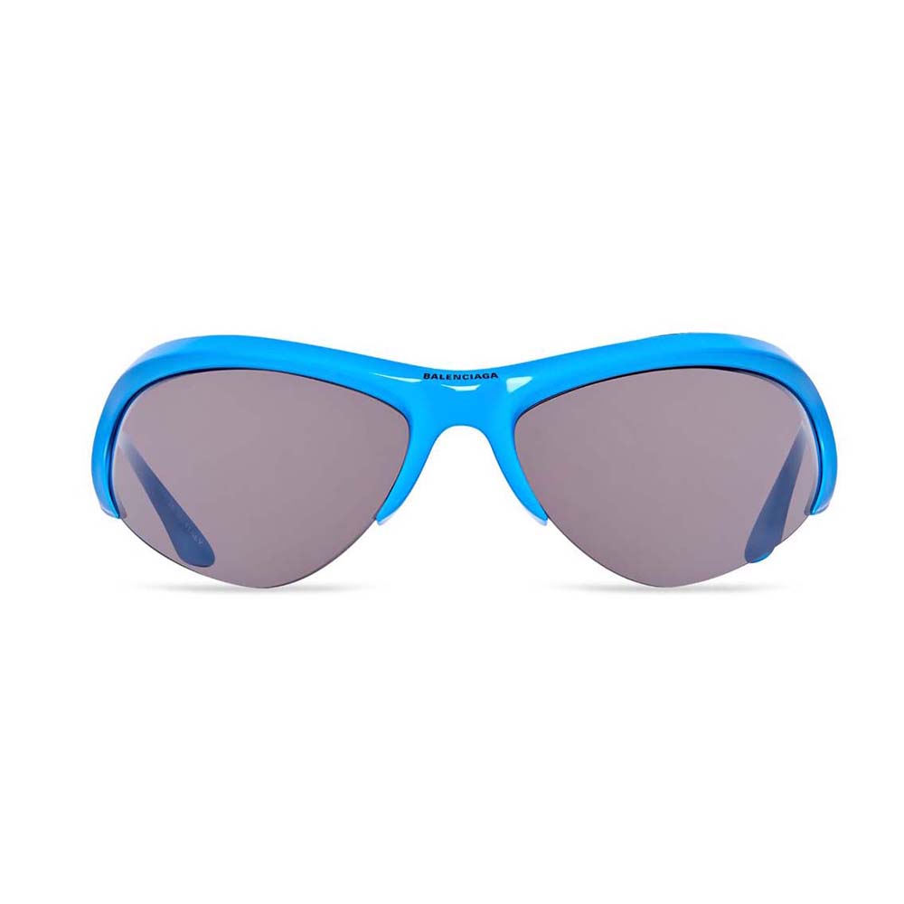 Balenciaga Women Wire Cat Sunglasses in TurquoiseBlue