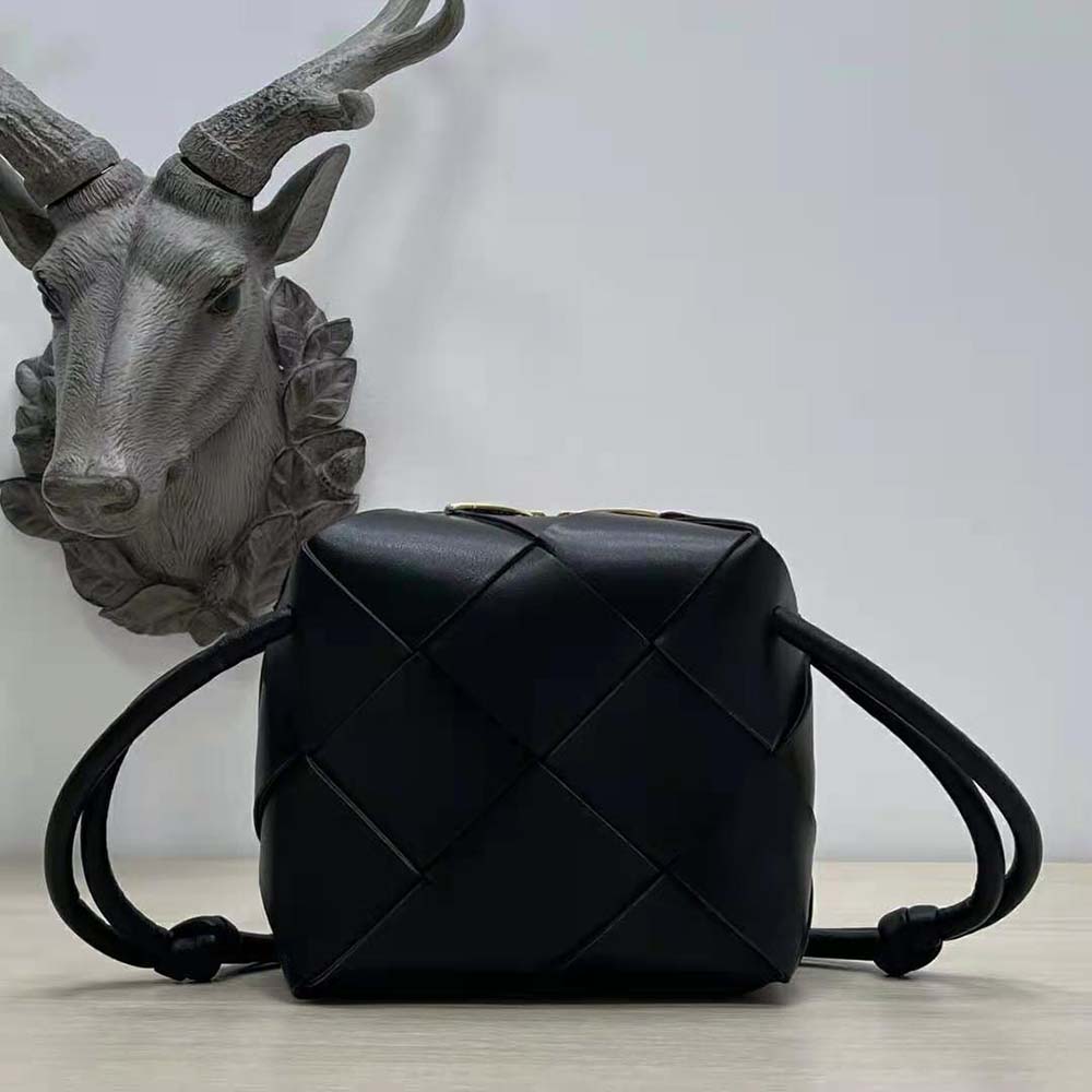 Bottega Veneta Women Mini Cassette Camera Bag-Black 2 Bottega Veneta Women Mini Cassette Camera Bag-Black - Image 2