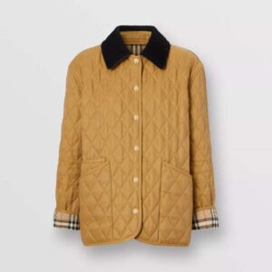 Burberry diamond quilted jacket fashion women