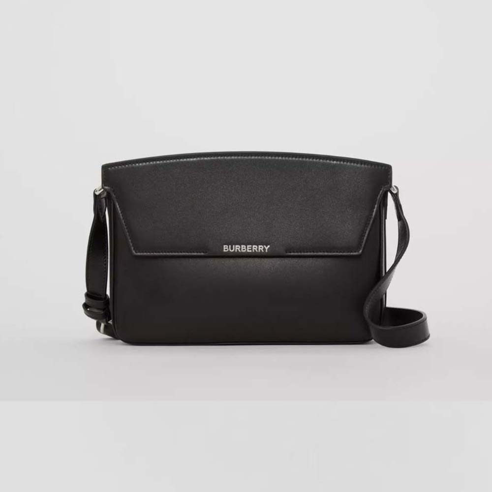 Burberry Women Leather Catherine Shoulder Bag-Black