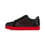 Christian Louboutin Men Seavaste 2 in Calf Leather-Black