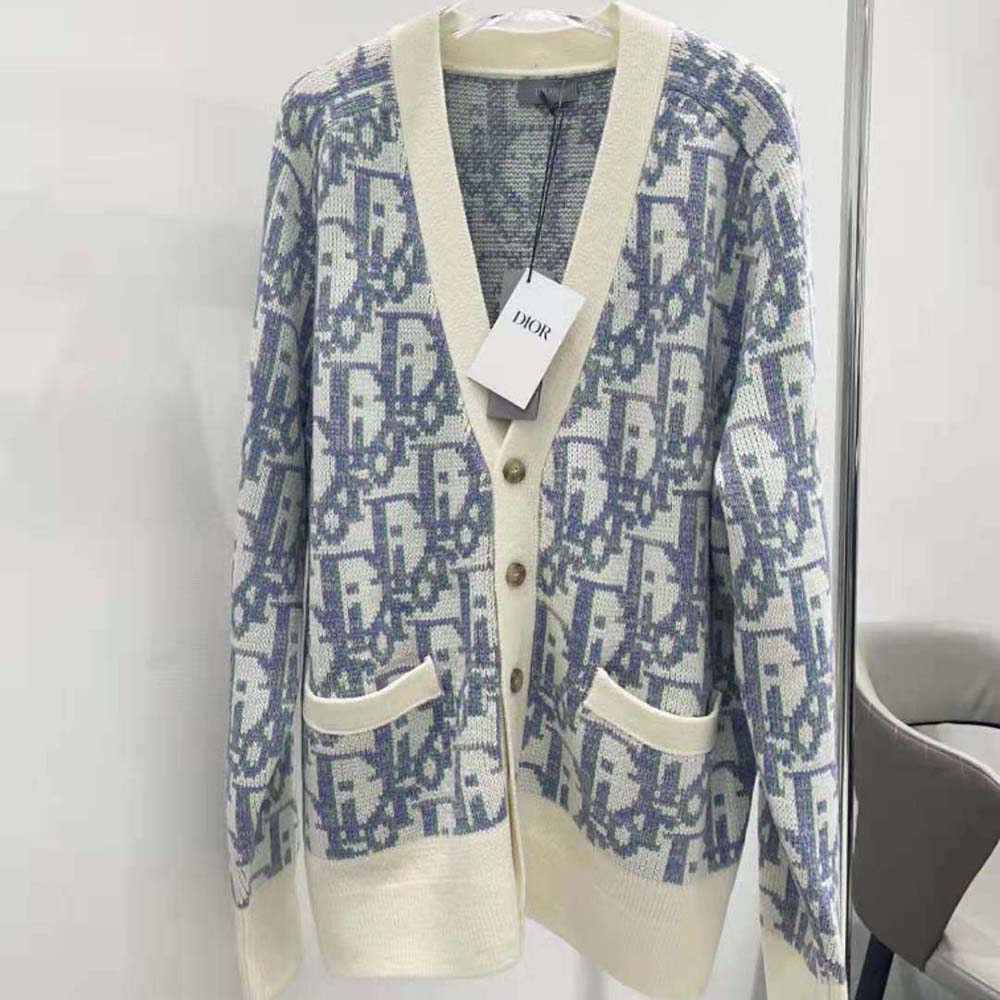 DIOR OBLIQUE CARDIGAN