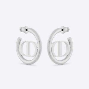 Dior Women 30 Montaigne Earrings Silver-Finish Metal