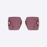Dior Women 30Montaigne S7U Burgundy Square Sunglasses