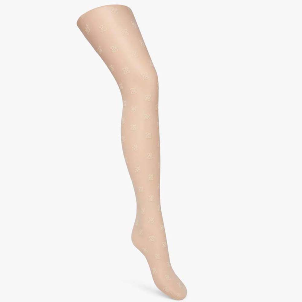 Fendi Women Tights Black Nylon Pantyhose