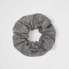 Prada Women Luminous crystals embellish this Satin Scrunchie