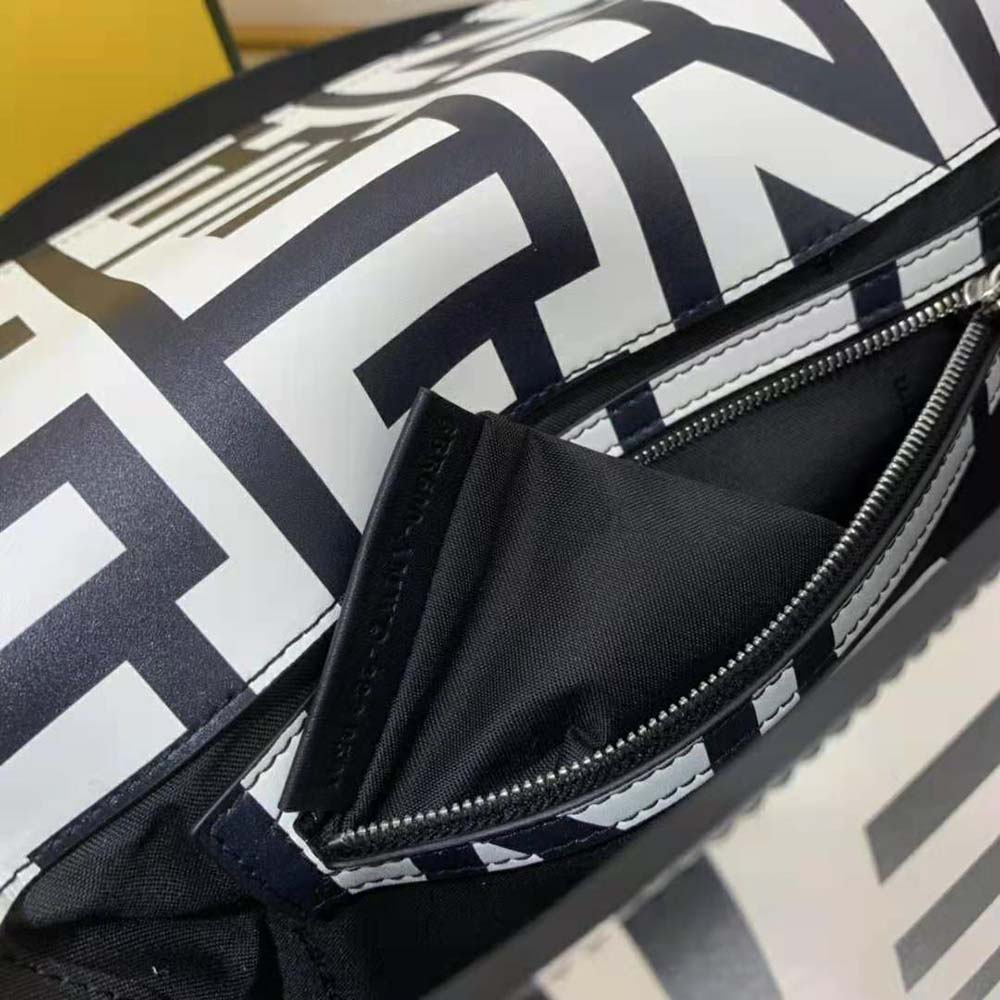 Fendi Women Baguette Two-Tone Leather Fendi Roma Capsule Bag 8 Fendi Women Baguette Two-Tone Leather Fendi Roma Capsule Bag - Image 8