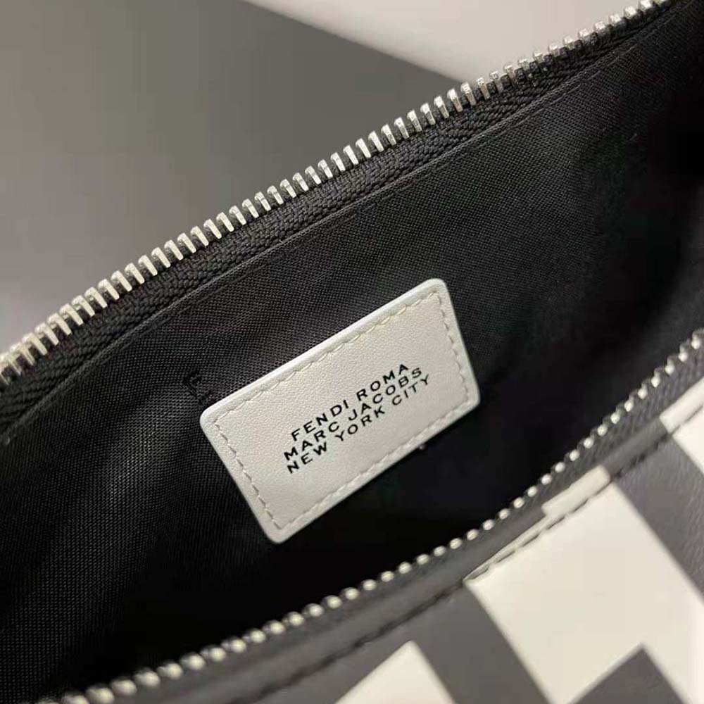 Fendi Women Fendigraphy Small Two-Tone Printed Leather Fendi Roma Capsule Bag 10 Fendi Women Fendigraphy Small Two-Tone Printed Leather Fendi Roma Capsule Bag - Image 10