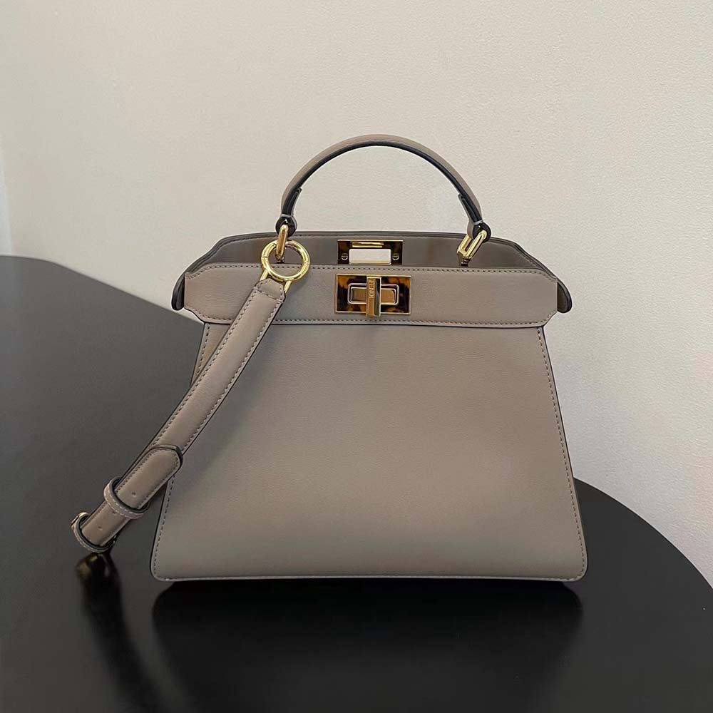 Fendi Women Peekaboo Iseeu Medium Leather Bag 8BN321AF2JF0E65 3 Fendi Women Peekaboo Iseeu Medium Leather Bag 8BN321AF2JF0E65 - Image 3