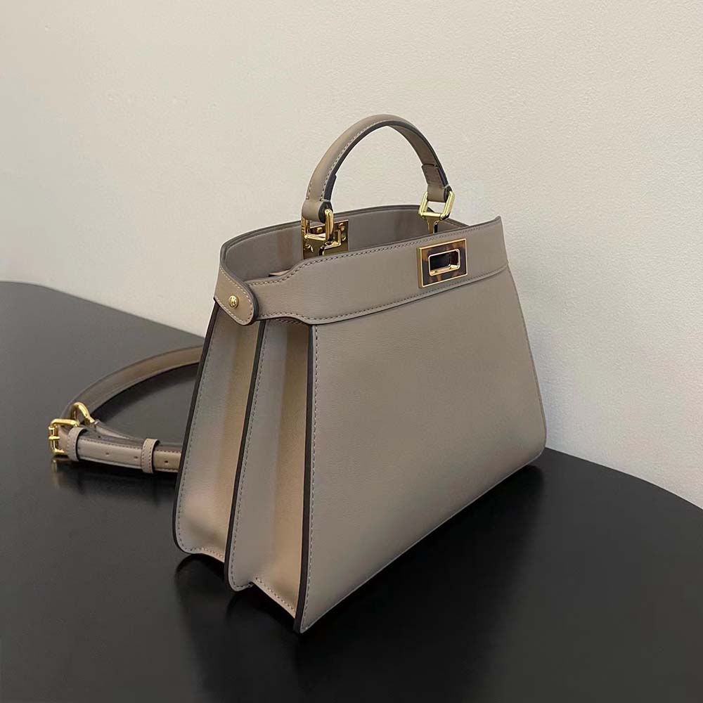 Fendi Women Peekaboo Iseeu Medium Leather Bag 8BN321AF2JF0E65 4 Fendi Women Peekaboo Iseeu Medium Leather Bag 8BN321AF2JF0E65 - Image 4
