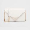 Prada Women Saffiano Leather Shoulder Bag-White 11 Prada Women Saffiano Leather Shoulder Bag-White