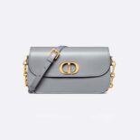 Dior Women 30 Montaigne Avenue Bag Ethereal Gray Box Calfskin