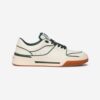 Dolce Gabbana D&G Unisex Calfskin Nappa New Roma Sneakers-Green