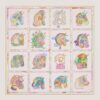 Hermes Women Chevaloscope Scarf 90 in Silk Twill with Hand-Rolled Edges-Pink