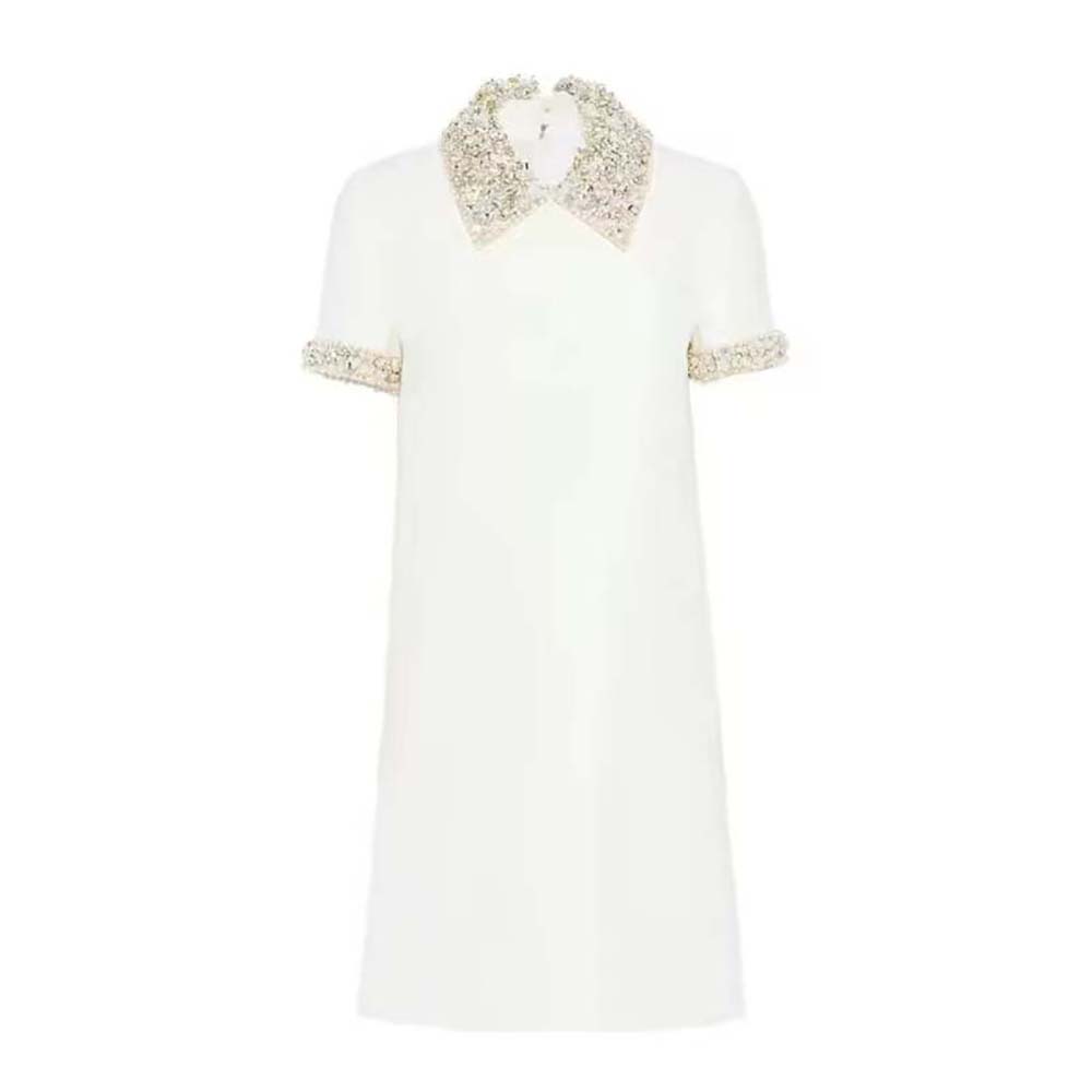 wedding guests dress ever FALLON|High-Stretch V-neck Midi Wedding Guest Dress