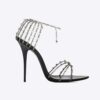 Saint Laurent YSL Women Alex Chain Sandals in Lacquered Ayers 11 Saint Laurent YSL Women Alex Chain Sandals in Lacquered Ayers