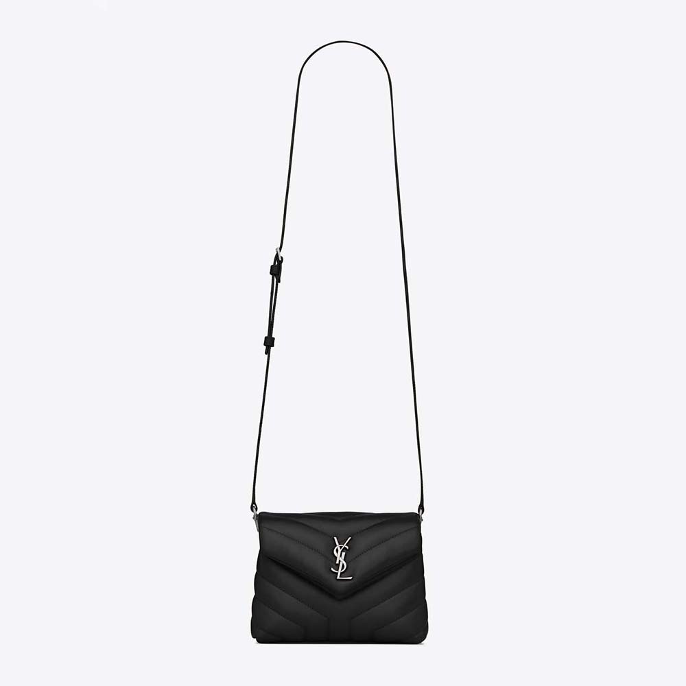 Saint Laurent YSL Women Loulou Toy Strap Bag in Quilted 