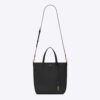 Saint Laurent YSL Women Shopping Saint Laurent Toy in Supple Leather-Black