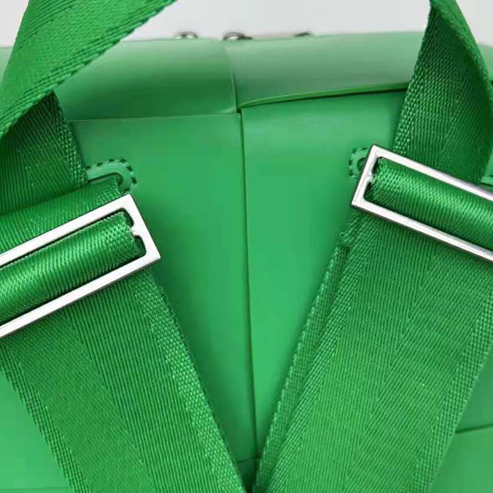 Bottega Veneta Men Arco Backpack in Calfskin Leather-Green 6 Bottega Veneta Men Arco Backpack in Calfskin Leather-Green - Image 6