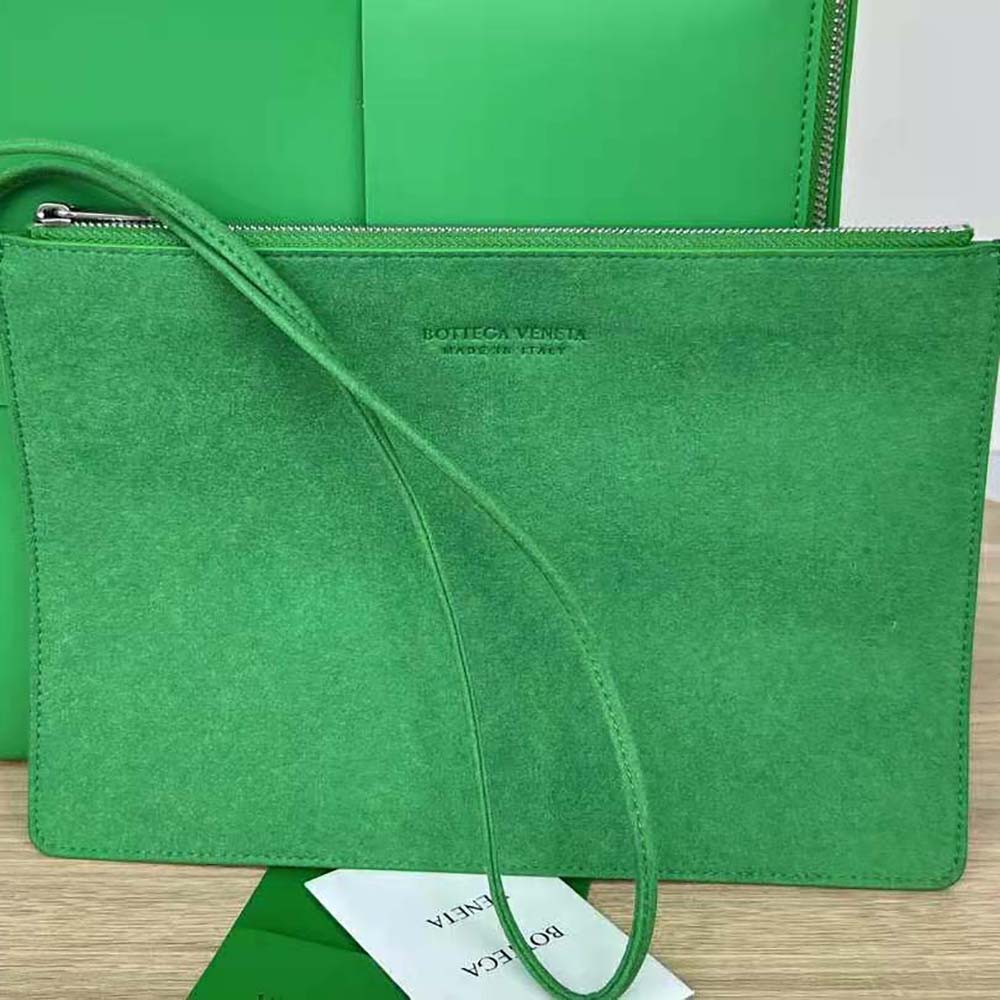 Bottega Veneta Men Arco Backpack in Calfskin Leather-Green 3 Bottega Veneta Men Arco Backpack in Calfskin Leather-Green - Image 3