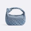 Bottega Veneta Women Teen Jodie Denim Effect Leather Shoulder Bag