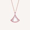Bvlgari Women DIVAS' DREAM Necklace in 18 KT Rose Gold Set-Pink