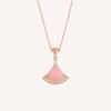 Bvlgari Women DIVAS' DREAM Necklace in 18 KT Rose Gold with Pendant Set-Pink