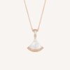 Bvlgari Women DIVAS' DREAM Necklace in 18 KT Rose Gold with Pendant Set-White