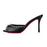 Christian Louboutin Women Me Dolly Spike 85 mm Sandals Nappa leather and Spikes-Black