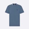 Dior Men Dior and Duncan Grant and Charleston Relaxed-Fit T-shirt Blue Cotton Jersey