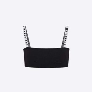 Dior Women Bralette Black Stretch Viscose