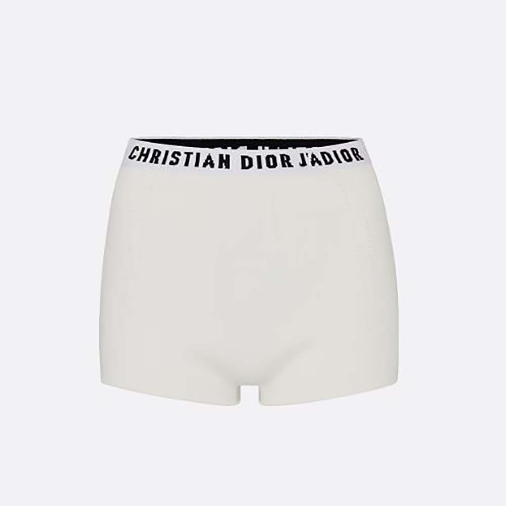 Dior Women Briefs White Stretch Viscose