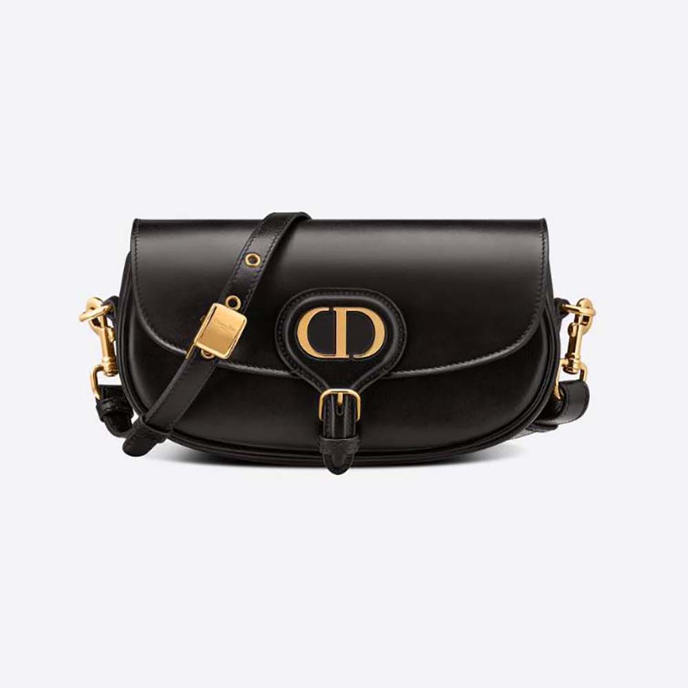 Dior Women Dior Bobby EastWest Bag Black Box Calfskin