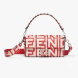 Fendi Women Baguette Lunar New Year Capsule Two-Tone Leather Bag