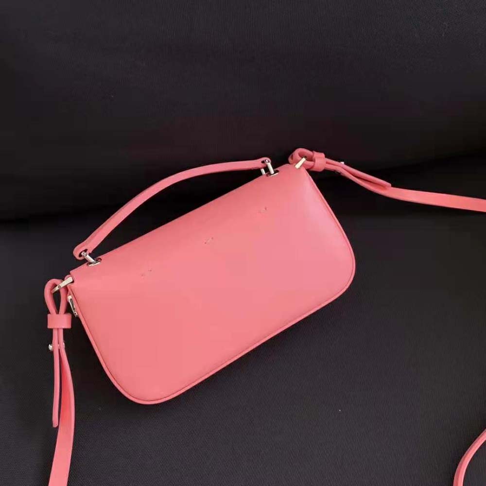 Fendi Women Baguette Phone Pouch Pink Patent Leather Pouch 3 Fendi Women Baguette Phone Pouch Pink Patent Leather Pouch - Image 3