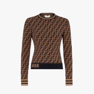 Fendi Women FF Motif Sweater