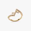 Fendi Women Fendi First Ring Gold-coloured