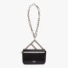 Fendi Women Nano Bag F Black Leather Mini-Bag