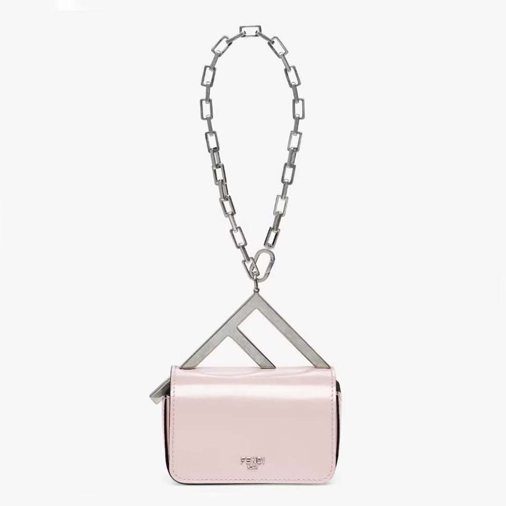 Fendi Women Nano Bag F Pink Leather Mini-Bag