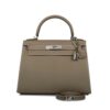 Hermes Women Kelly Bag 28 Epsom Leather-Gray 12 Hermes Women Kelly Bag 28 Epsom Leather-Gray