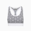 Miu Miu Women Viscose Top with Jacquard Logo