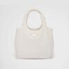 Prada Women Medium Padded Prada Soft Nappa Leather Bag-White